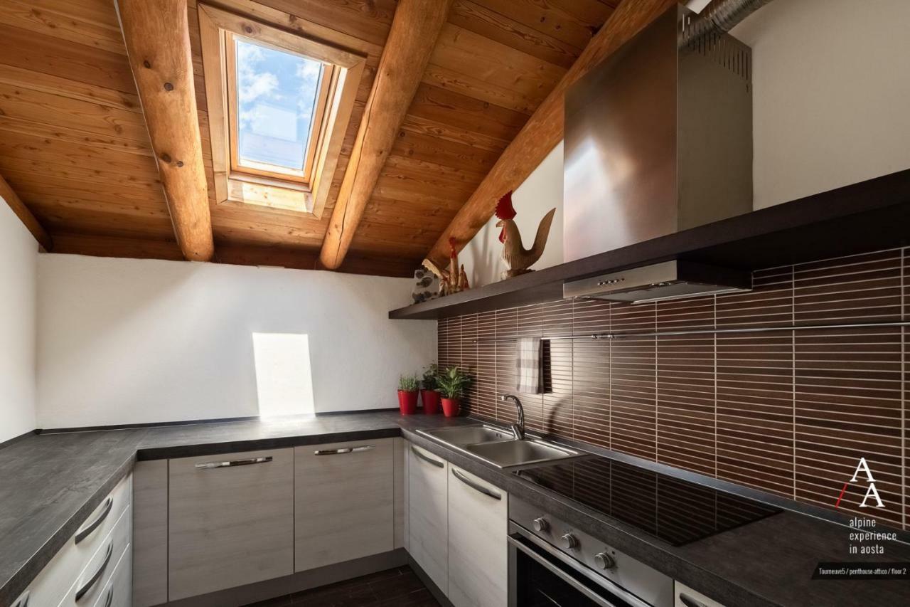 Alp Apartments Ski & Bike - Tourneuve5 아오스타 외부 사진