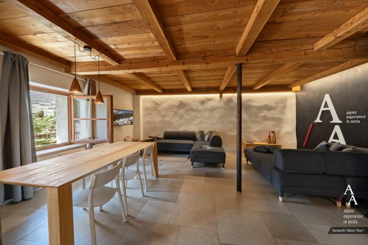 Alp Apartments Ski & Bike - Tourneuve5 아오스타 외부 사진