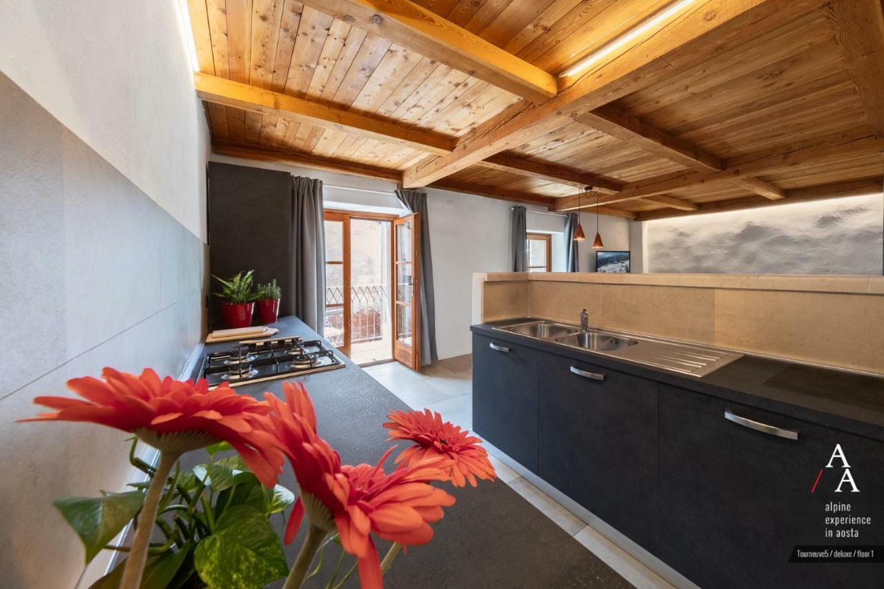 Alp Apartments Ski & Bike - Tourneuve5 아오스타 외부 사진