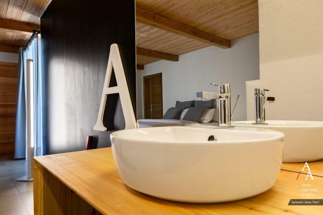 Alp Apartments Ski & Bike - Tourneuve5 아오스타 외부 사진