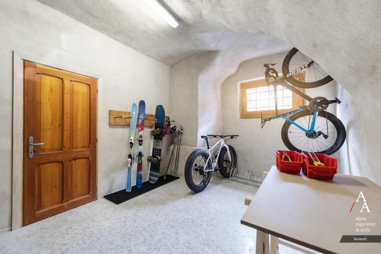 Alp Apartments Ski & Bike - Tourneuve5 아오스타 외부 사진