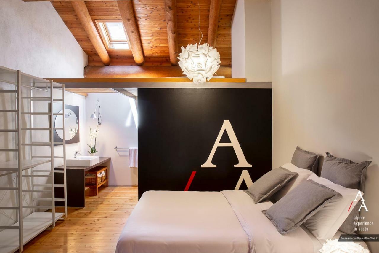 Alp Apartments Ski & Bike - Tourneuve5 아오스타 외부 사진